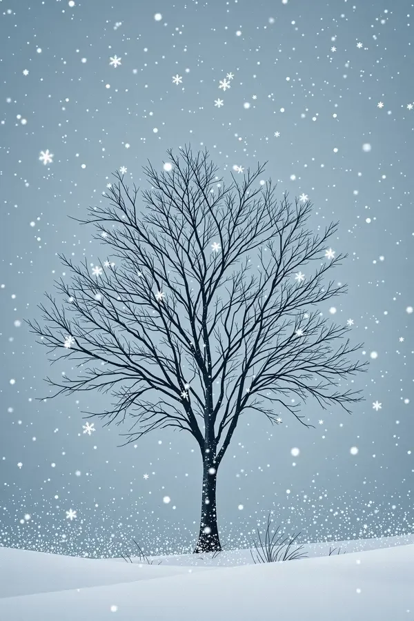 雪落无声 海报
